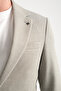 Abrines Men's Green Half Lined Bag Pocket Cotton Blended Lycra Flexible Fabric Blazer Jacket - 4