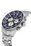 Jlb0199102 Navy Blue & Silver Steel Cord Men's Wristwatch - 2
