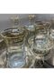 Patterned Tea Cup Set for 6 People - 3