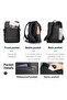 MR 2859 Backpack & Shoulder Bag with a lot of style and practicality.Perfect for short trips. - 4