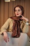 Checkerboard Patterned Shawl - 2