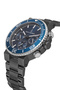 Jls0406205 Navy Blue & Metallic Steel Men's Wristwatch - 2