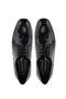 Men's Genuine Leather Black Opening Classic Shoes - 5