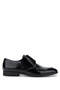 Men's Genuine Leather Black Opening Classic Shoes
