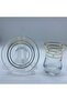 Patterned Tea Cup Set for 6 People - 4
