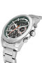Jls0223301 Green & Silver Steel Men's Wristwatch - 2