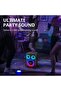 Halo 200 With 2 Wireless Mic, Bluetooth 5.3 Karaoke Party Speaker - 120w Power- Black - 3