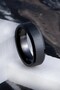 8mm Squared Brushed Matte Plain Women Men Steel Wedding Band Ring Cl48 - 9
