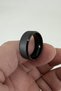 8mm Squared Brushed Matte Plain Women Men Steel Wedding Band Ring Cl48 - 8