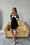 Dipmoda Women Mini Size Lycra Bow Dress Dpdf038 - 4