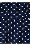 Girls' Navy Blue Polka Dot Spaghetti Strap Maxi Dress - 3