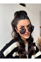 Unisex Gazni Sunglasses Uv400 Protected Gold Black - 3
