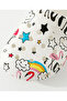 SAPS All Over Printed Backstrap Clogs - White - 8