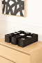 Set of 3 10 Compartments Black Cabinet Drawer Accordion Folding Socks Laundry Organizer Organizer - 5