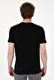 Men's Regular Fit Crew Neck Black Basic T-Shirt 50297999-Vr046 - 5