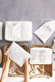 4-Piece White Parachute Fabric Baby Birth Hospital Outlet Bag Organizer Multi-Purpose Organizer - 4