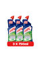 Active Fresh Pine Disinfectant Thick Liquid Toilet Cleaner (3x750ml)