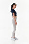 High Waist Leggings with Elastic Waist - 2