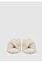 Beige Women's House Slippers - 3