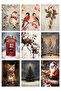 Nostalgic New Year Images Nostalgic 9-Piece Postcard Photocard Series 26