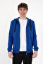 Men's Cobalt Blue Knitted Cardigan 50289028-Vr045