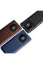 Huawei Mate 40 Pro Case Carbon Patterned Lux  Silicone Brown + Ghost Screen Protector - 2