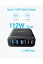 شاحن Anker USB-C بـ 6 منافذ شحن بمخرج 112 واط لأجهزة iPhone وMacBook Air وPixel وGalaxy وiPad - 3
