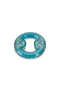 Puppy Toy, Refrigerable for Teeth Scratching, Tpr, Blue, 10X10X2,3Cm Zrnet