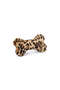 Dog Toy, Sound, Bone, Plush, Black/Brown, 18X13X3Cm Glstd