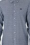 Men's Light Navy Blue Long Sleeve Shirt 50300454 -Vr059 - 6