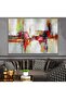 Abstract Pattern Canvas Painting - 3
