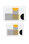 Colorful Decorative Modern Bath Mat - Non-Slip Base, Washable Set Set 50X60-60X90 cm - 2