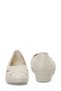 166006 .Z5Fx Beige Women's Wedge Heel Shoes - 5