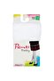 2 Pieces of Girls' Micro 40 Denier Socks White - 3