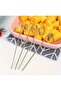 Finger Toothpicks - Bamboo Cocktail Sticks 50 Pcs, Canapes, Appetizers Party Supplies 15 cm - 3