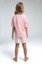 Us Polo Li̇S Licensed 100% Cotton Bi̇Siklet Collar Short Sleeve Girls' Shorts Pi̇Jama Suit - 2