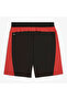 Tad Tech Fabric Mix Men's Black Training Shorts - 3