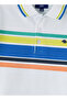 Boys' Multicolour Striped Cotton Polo Shirt - 3