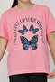 Butterfly Printed Girl's Pajama Set 840 - 2