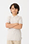 Boy's Polo Neck Summer Knitwear T-Shirt with Half Buttons - 2
