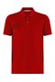Red Polo Neck Sports T-Shirt Tf-0208