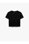 Short Sleeve Crew Neck Slim Fit Cotton Basic Sports T-Shirt - 5