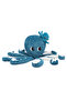FILOU THE OCTOPUS MUM & BABY BLUE