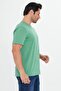 Men's Plus Size Cotton Crew Neck T-Shirt Green 5014b-y - 4
