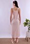 Effortt Powder Rope Strap Maternity Maternity Nightgown - 4