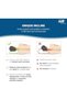 Orthopedic Pillow Soft, Size L, Includes Ivory Pillow Cover - Visco-Elastic Foam Neck Suppo - 6
