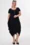 Plus Size Zipper Detailed Pocket Dress - 5