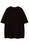 Retro Star Letter Print Cotton T-Shirt for Men - Loose Fit, Casual Round Neck - 5