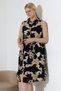 Women's Summer Sleeveless Viscosa Pocket Shirt Dress Li̇kapa - 5