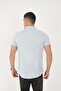 Plain Patterned Viscose Shirt-02 - 3